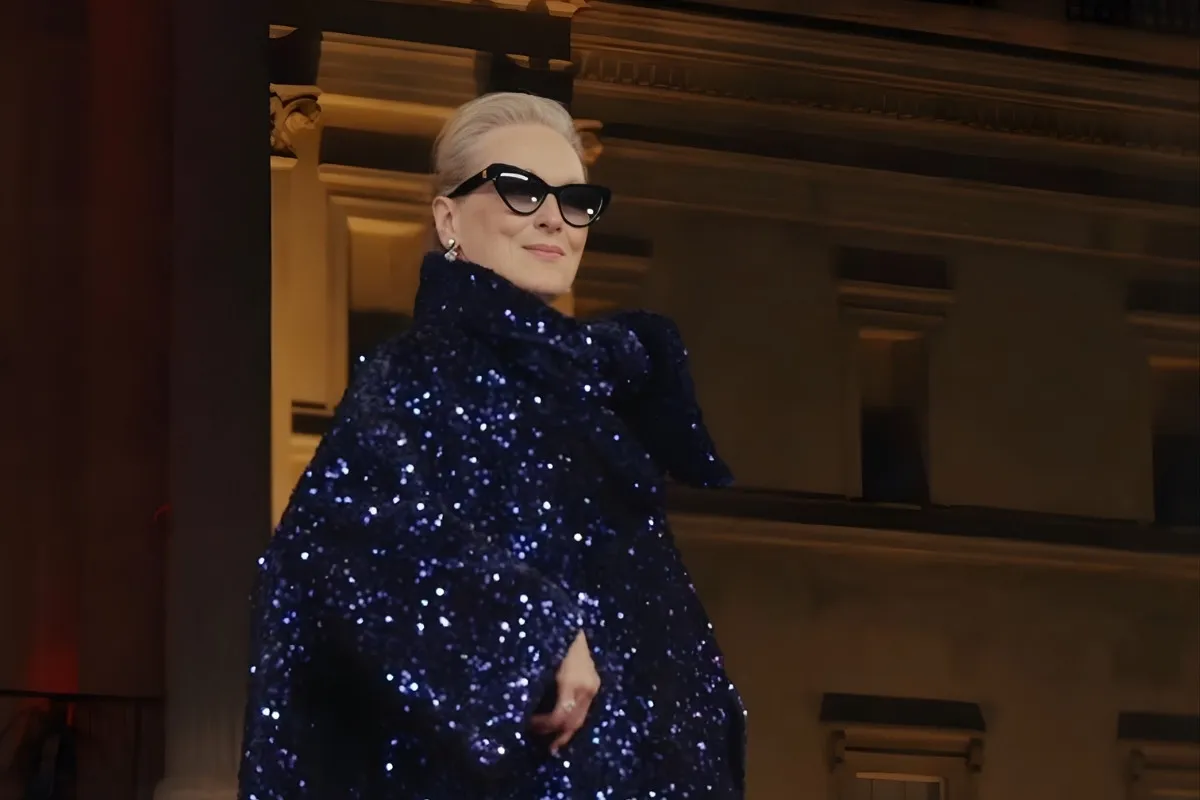 Meryl Streep em evento de estreia de O Diabo Veste Prada 2
