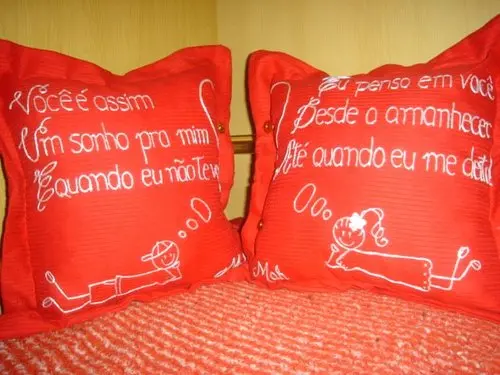 Almofada de DIa dos Namorados