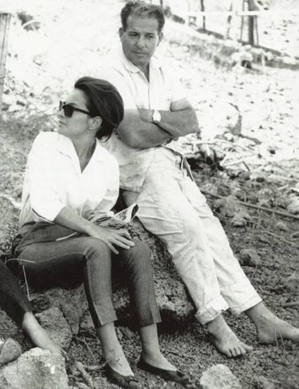 Maria Thereza Fontella Goulart e Jango. 
