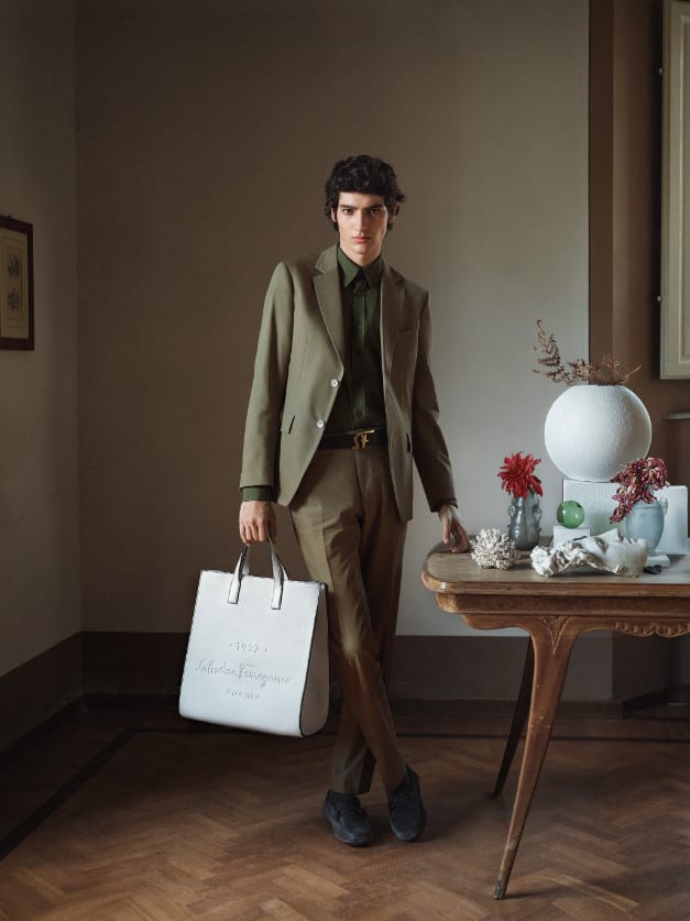 Acessórios masculinos de luxo - Salvatore Ferragamo apresenta Tornabuoni 1927