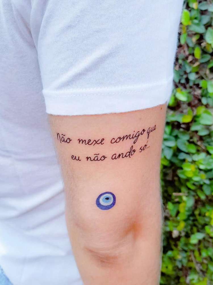 Opção de tatuagem de olho grego