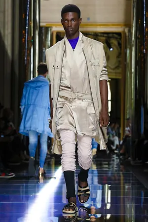 Balmain, menswear collection spring summer 2017 in Paris
