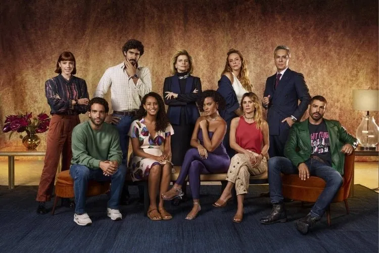 Foto do elenco principal de Vale Tudo 
