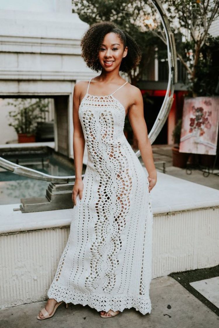 Vestido branco para ano novo 2022