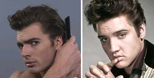 História da Beleza masculina 1950 c