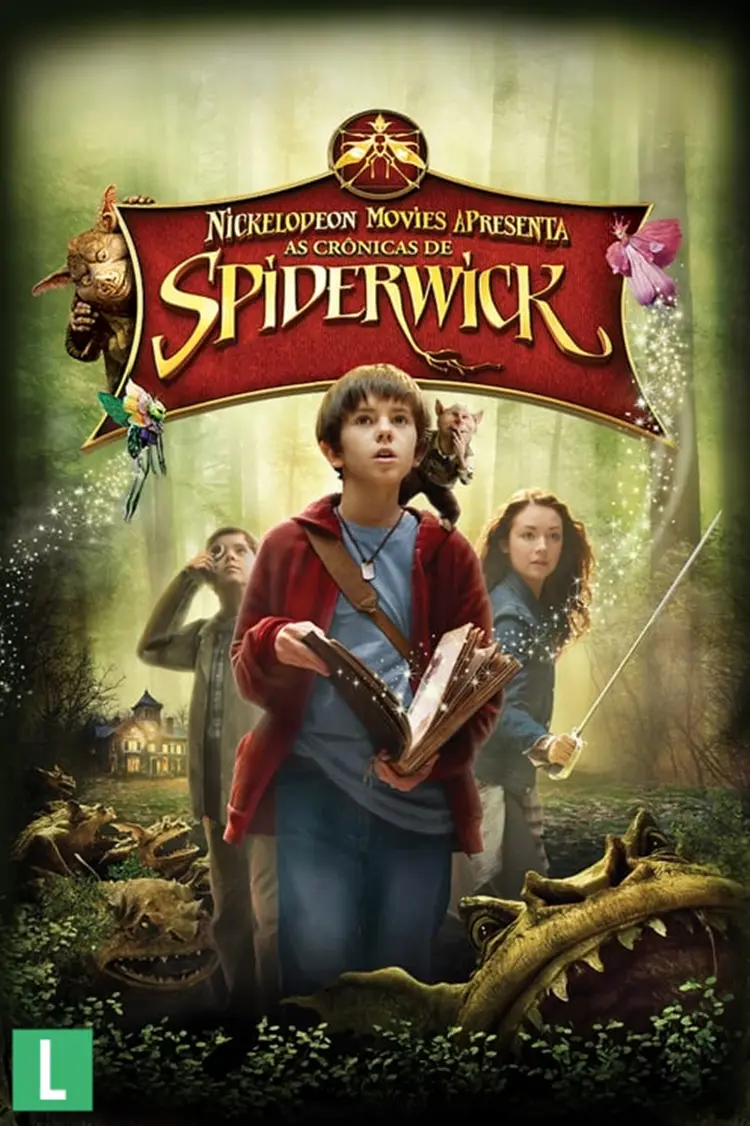 Foto de "As crônicas de Spiderwick", filme da Netflix.