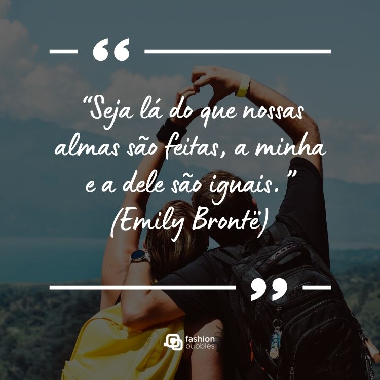 frase de amor de Emily Bronte