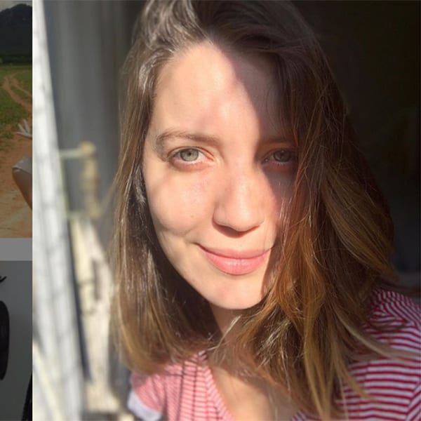 Atriz Nathalia Dill em selfie