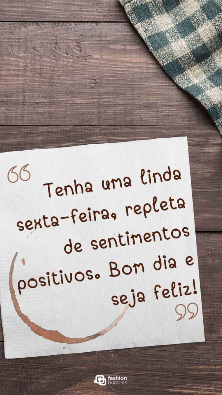 Mensagem de bom dia