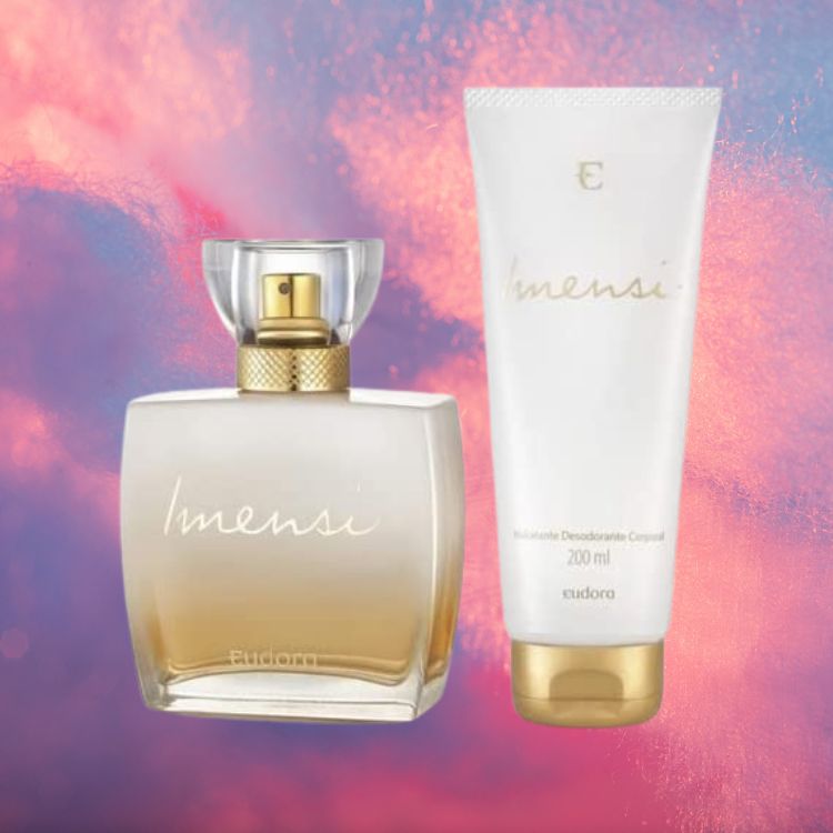Kit Colônia 100ml + Hidratante Desodorante Corporal Imensi 200ml Eudora