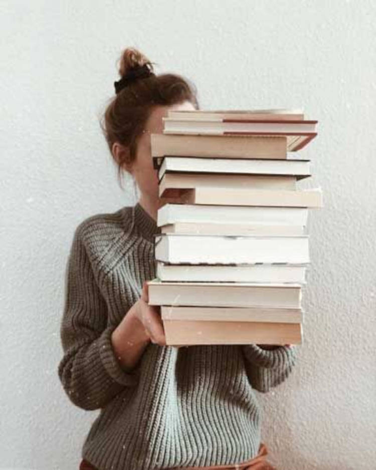 Foto de livros tumblr