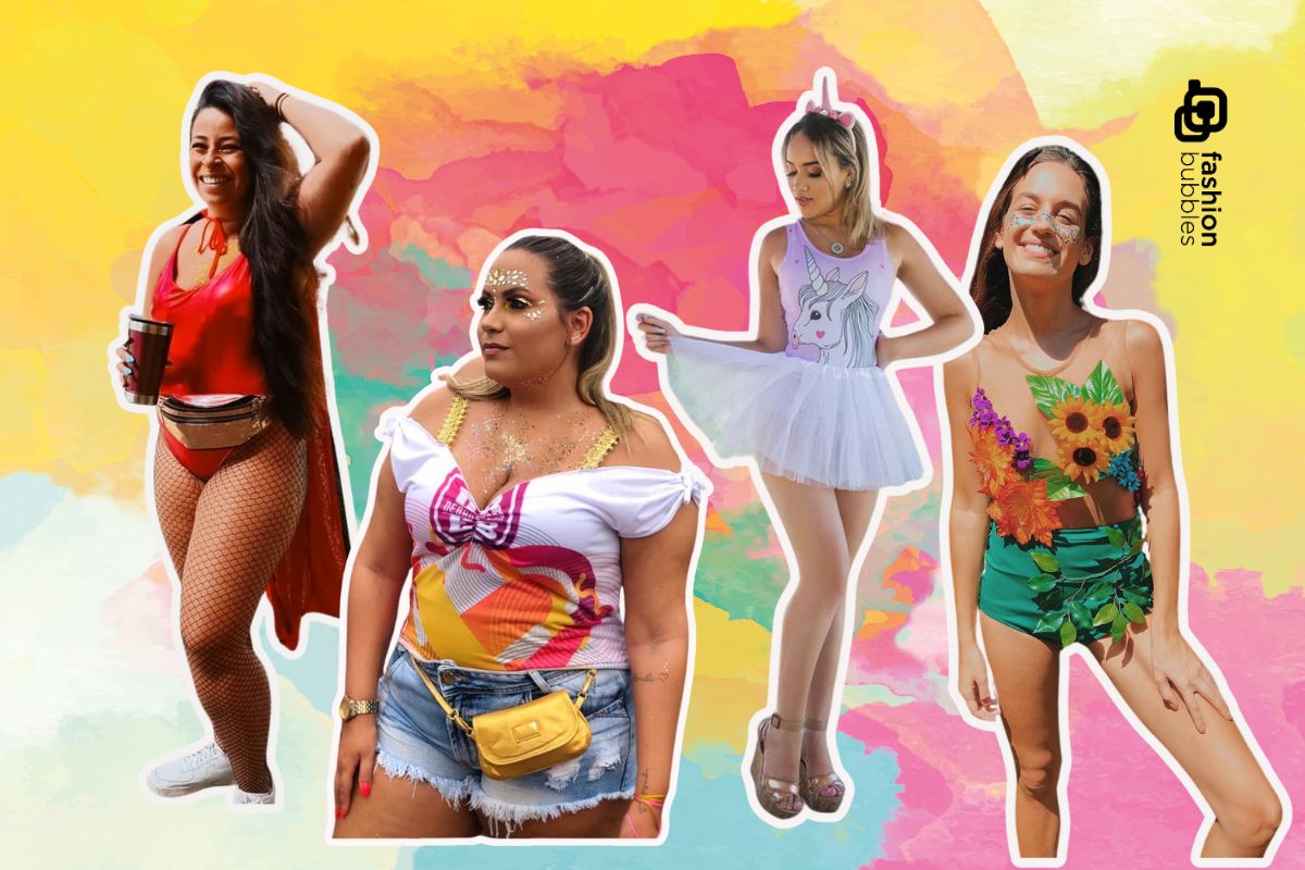 Opções de look para bloco de carnaval
