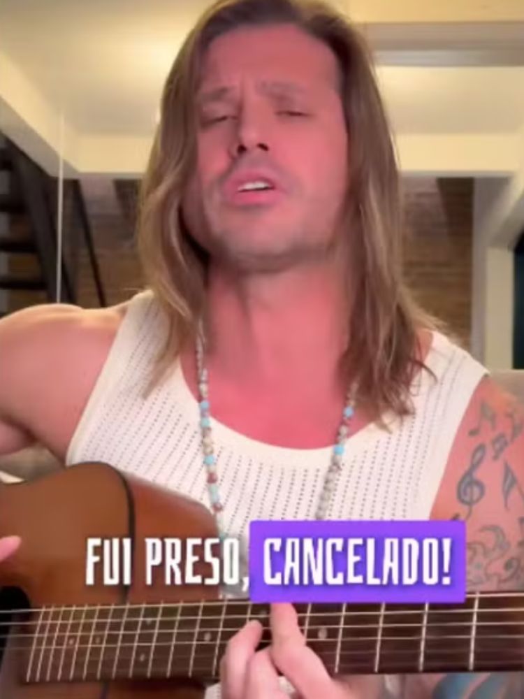 Print do vídeo da música que Dado fez para Wanessa
