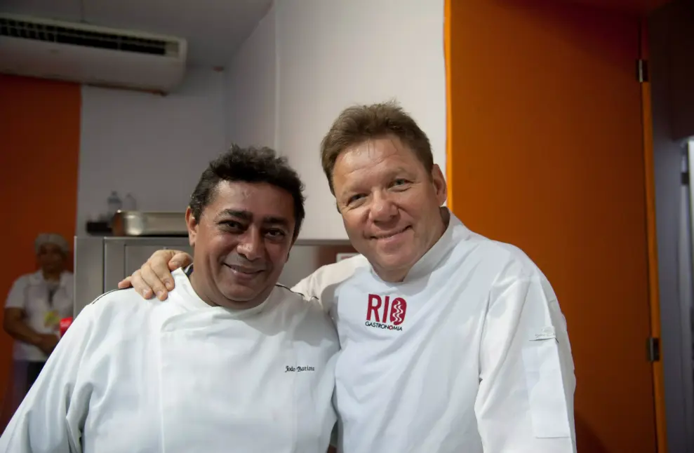 Claude Troisgros e João Batista