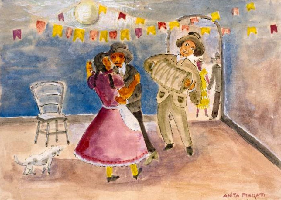 Festas de São João, de Anita Malfatti.