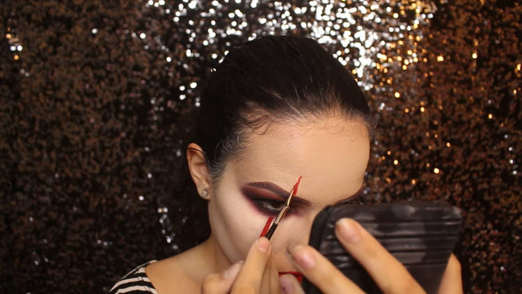passo 5 de tutorial de maquiagem