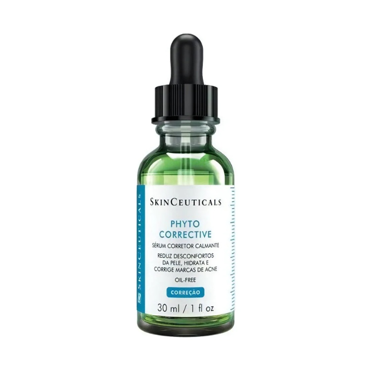 Embalagem verde do sérum Phyto Corrective, SkinCeuticals