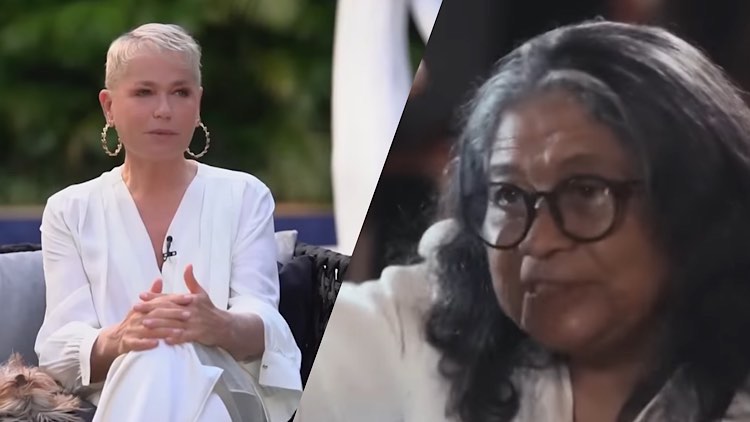 Xuxa e Marlene Mattos.