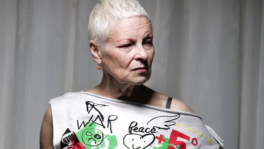 Retrato de Vivienne Westwood. Retrato de Vivienne Westwood.