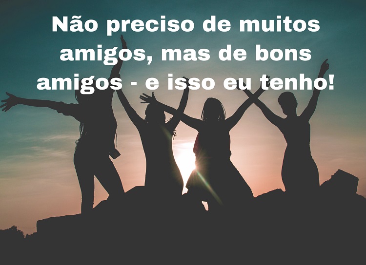 Frase para grupo de amigos no Whatsapp