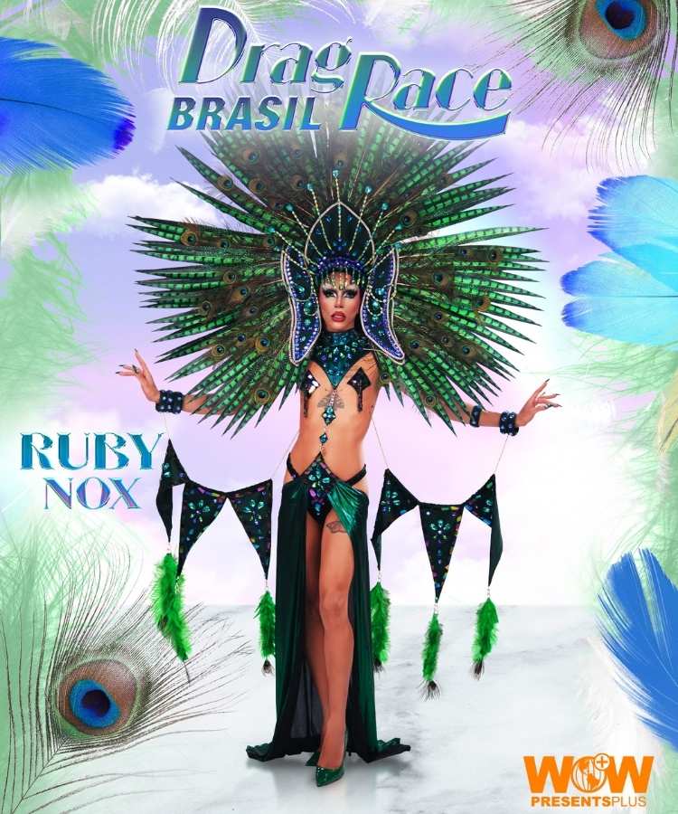 Foto da drag queen Ruby Nox