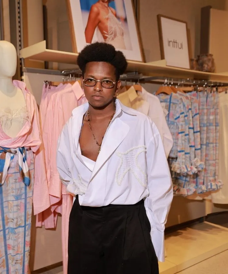 Washington Carvalho, da Inttuí, uma das marcas do projeto Mãos da Moda, da Riachuelo com a Nordestesse