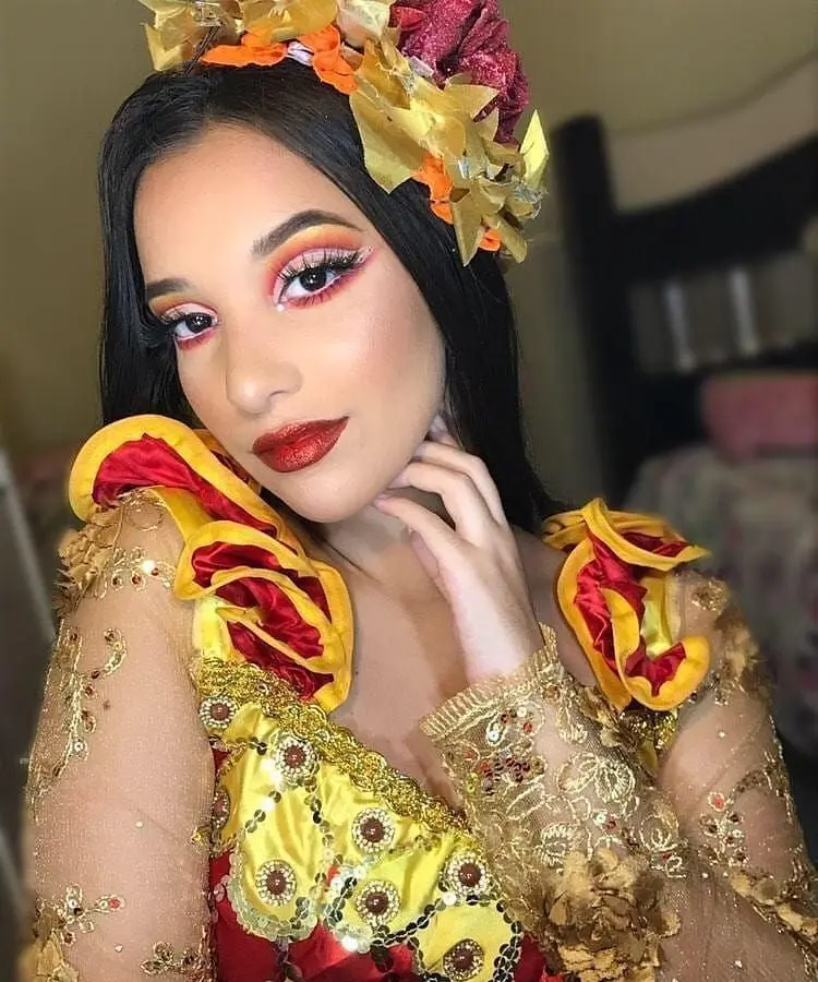Maquiagem junina fashion