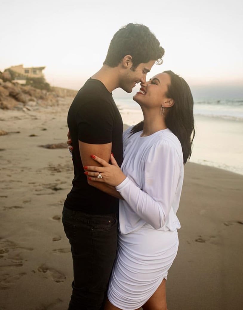 Noivado da demi na praia Noivado da demi na praia