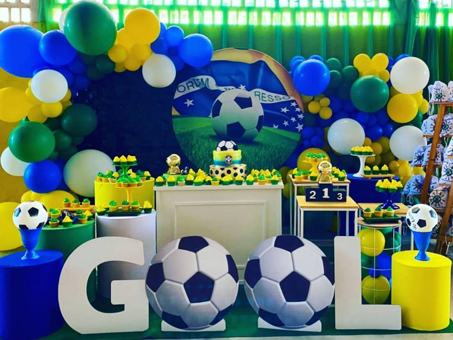 Festa do Brasil em empresa.