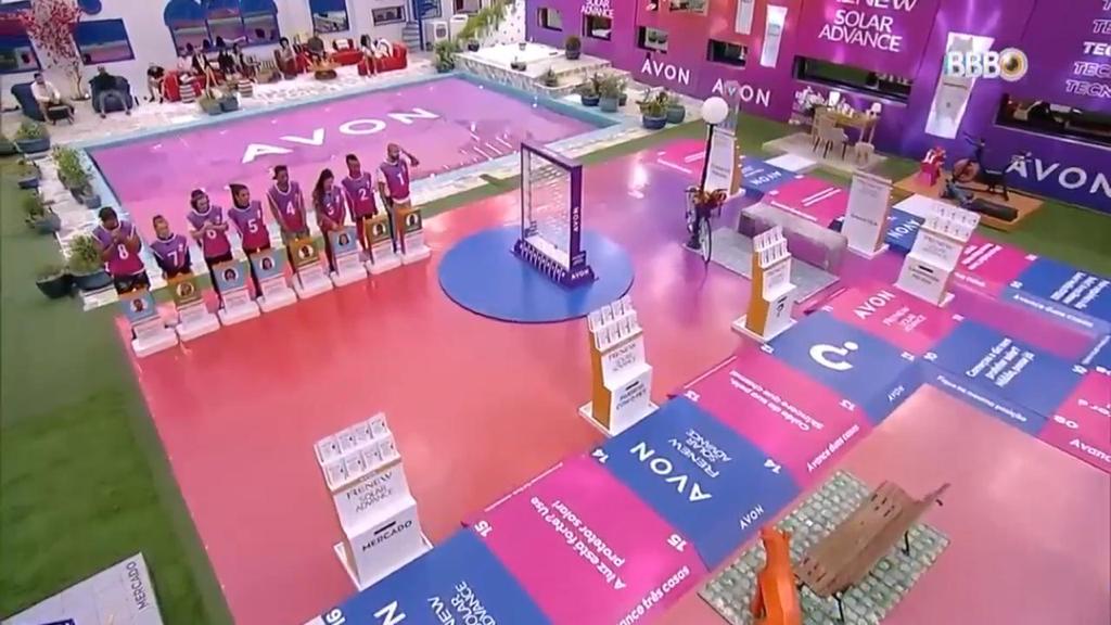 A Prova do Anjo foi patrocinada pela Avon e os brothers jogaram um jogo de tabuleiro