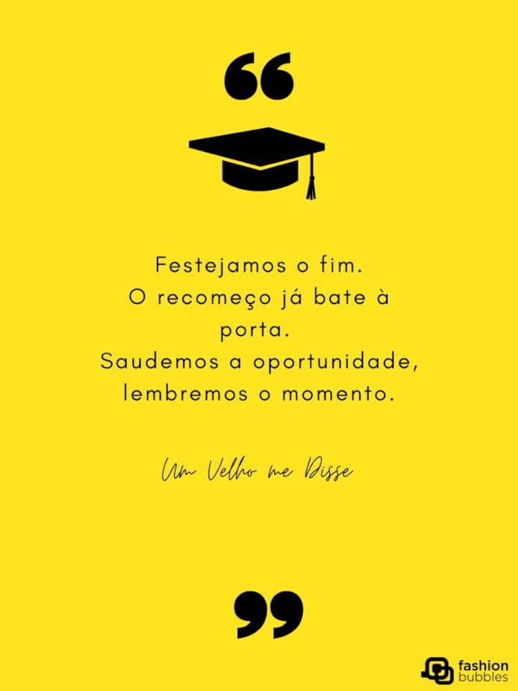Frase de Um Velho Me Disse