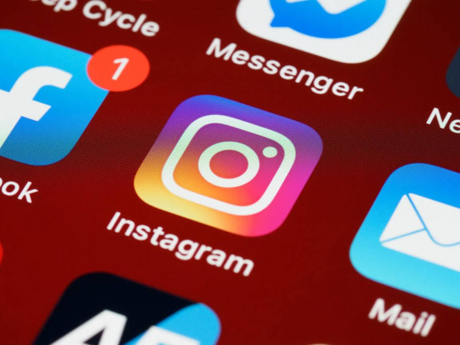 Foto do aplicativo do Instagram