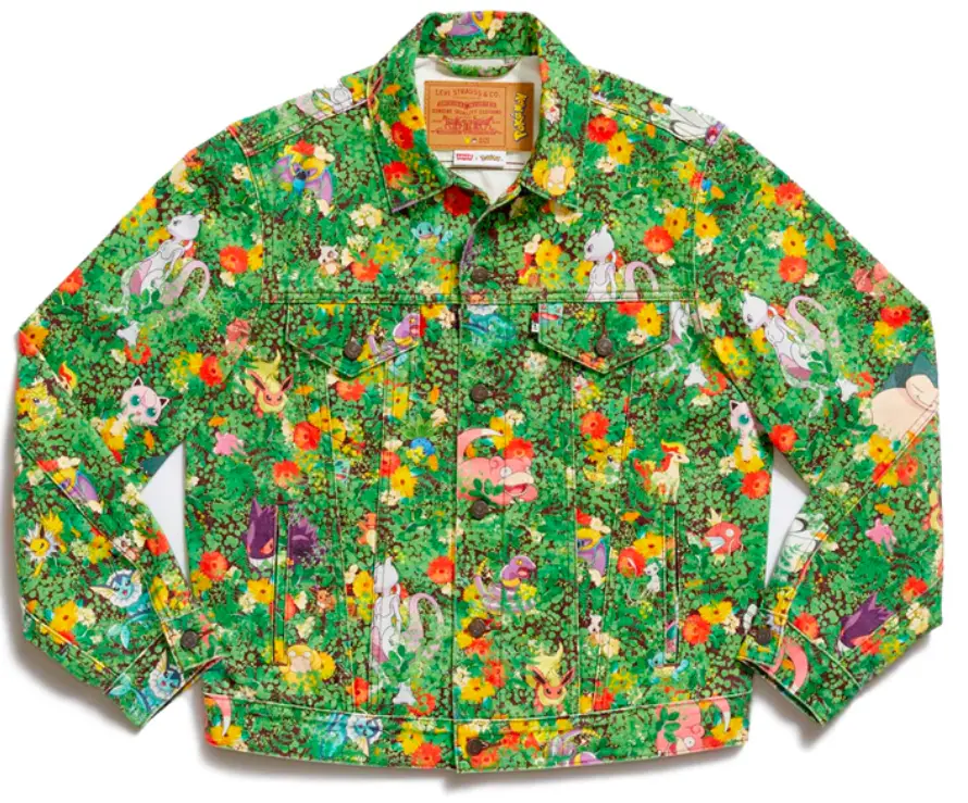Jaqueta com estampa Pokémon da Levi's