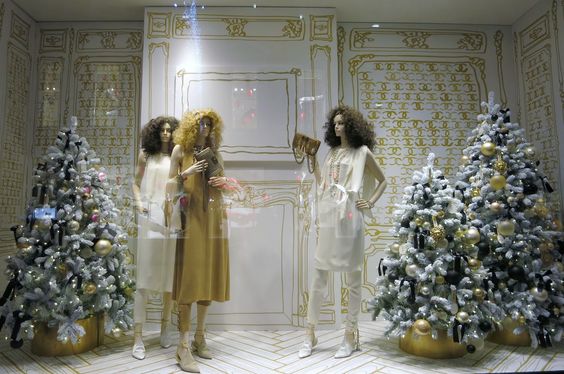 Vitrine natalina de luxo