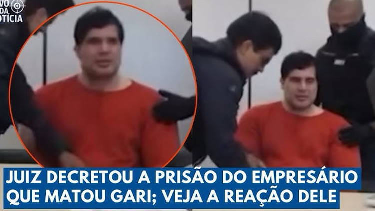 Empresário acusado de matar gari tem prisão revertida em preventiva pela Justiça de BH.