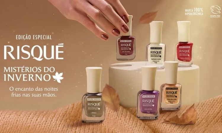 Coleção de esmaltes Risqué