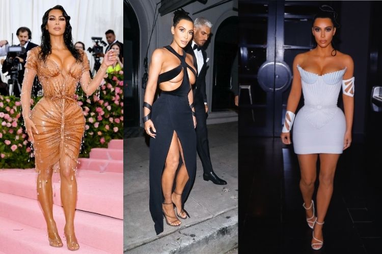 Kim Kardashian usa Mugler Kim Kardashian usa Mugler