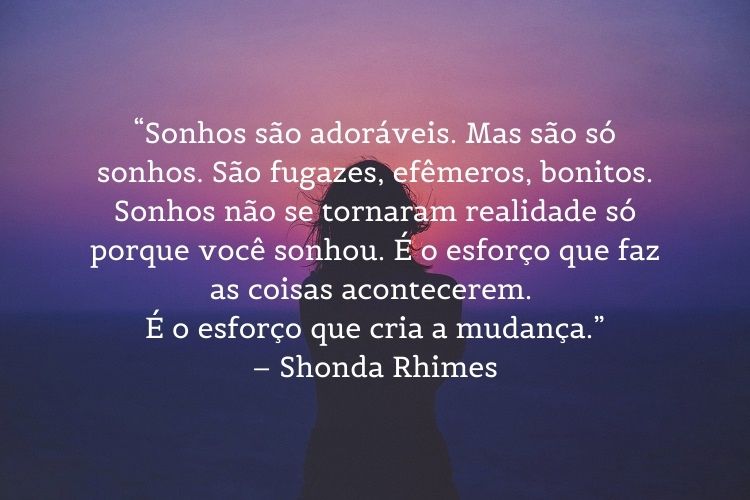citação de mulheres empoderadas Shonda Rhimes
