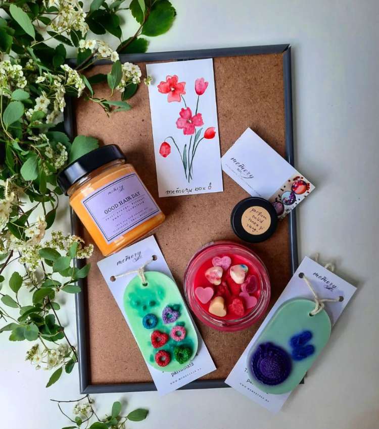Kit de cuidados pessoais para presentear no Dia dos Namorados, faça você mesmo