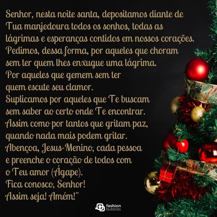 oração de Natal