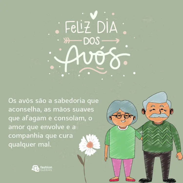 Frase de Dia dos Avós sobre sabedoria