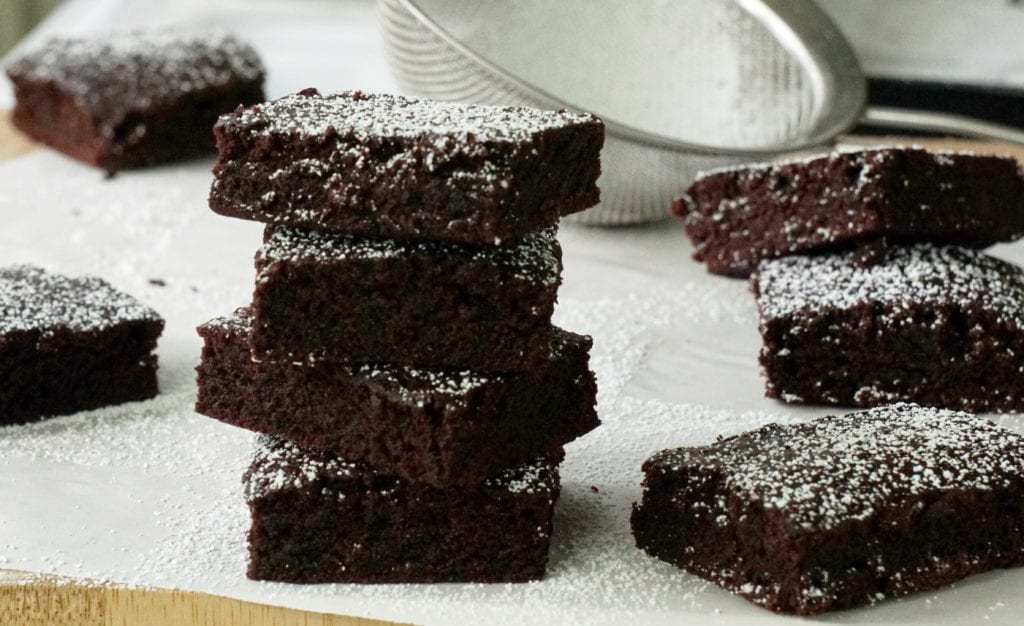 Brownie vegetariano