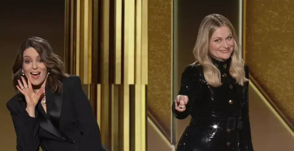 Apresentadoras do Globo de Ouro 2021, Tina Fey e Amy Poehler