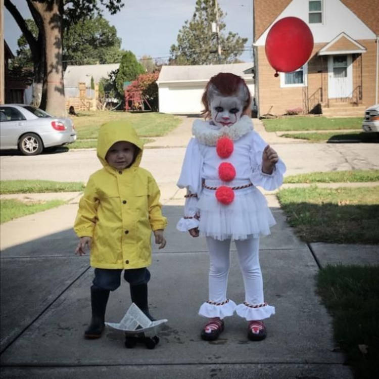 fantasia infantil george e pennywise