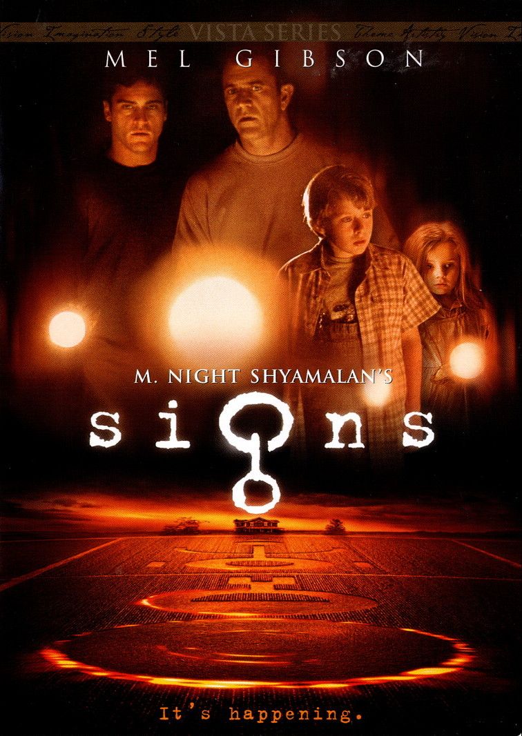 Sinais, capa do filme.