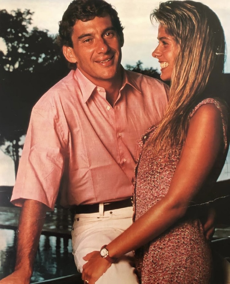 Adriane Galisteu e Ayrton Senna