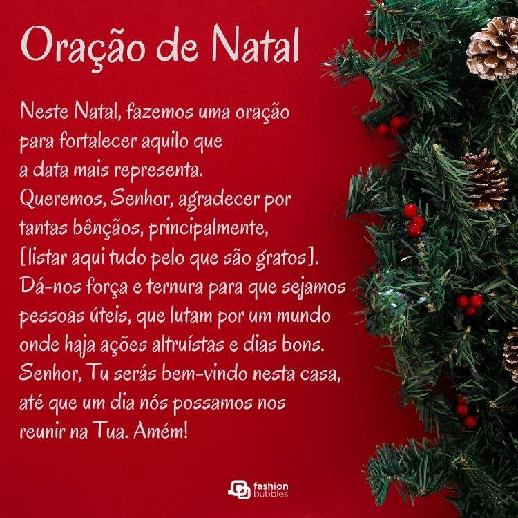 oração de Natal