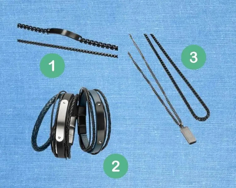 3 opções de acessórios da marca Vivara: pulseiras e correntes masculinas, para presentear no Dia dos Pais - lançamentos.