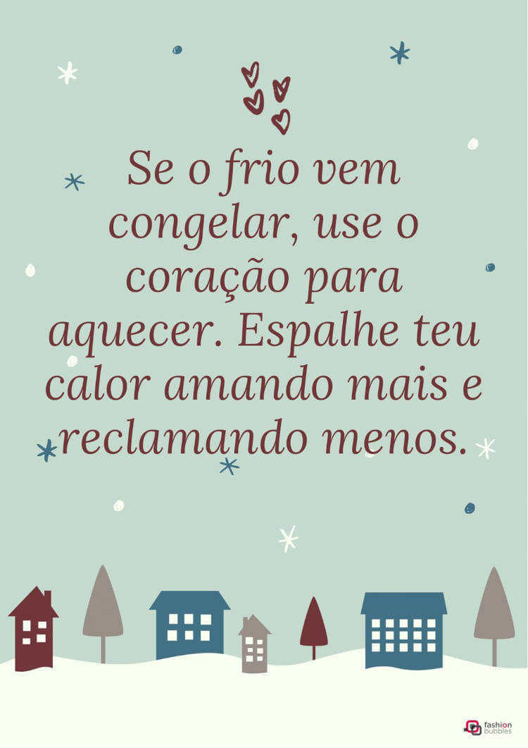 Frio frase