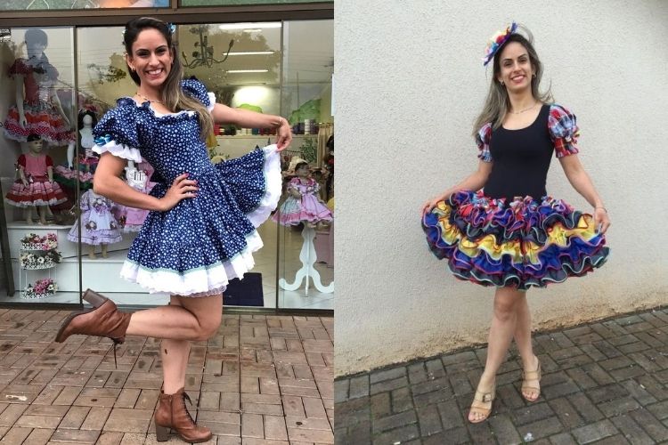 vestido de festa junina